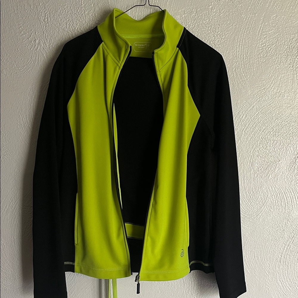 Be Inspired Neon Yellow and Black Ski Jacket